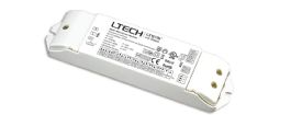 DALI-25-150-900-U1P2  DALI, 0/1-10V, PWM, RX, Push Dim 1-25W Current Dimmable Driver.150-900mA adjustable, Class II, 0-100% Dim, PWM digital dimming, IP20.